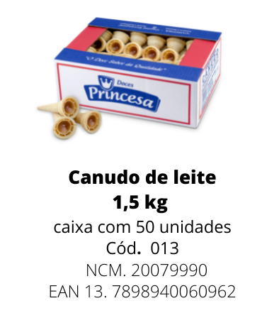 Doces de caixa