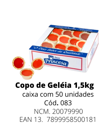 Doces de caixa